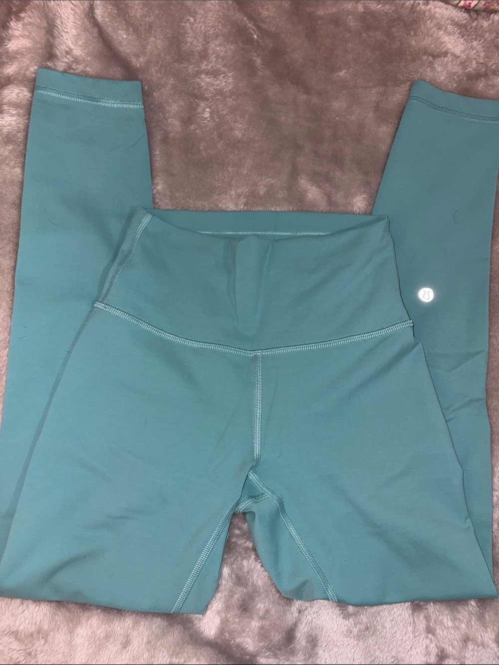 lululemon athletica Teal Wundertrain 25”